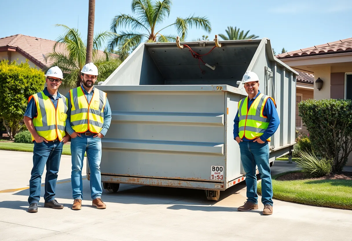 Roll-off dumpster rental in El Monte, CA